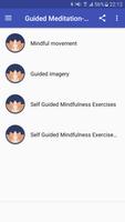Guided Meditation-Mindfulness screenshot 1