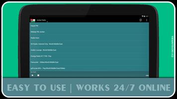 Jordan Radio capture d'écran 3