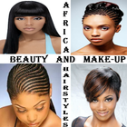 African Hairstyles & MakeUp biểu tượng