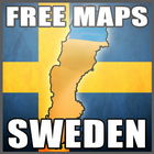 Sweden Maps Free icône