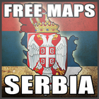 Serbia Maps Free icône