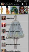 Fashion Styles for Africa Affiche