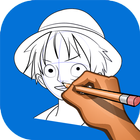 How to Draw One Piece أيقونة