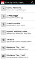 Guide For Pokemon Go capture d'écran 3