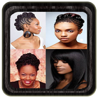 African Hairstyles Zeichen