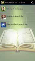 Al-Quran 30 Juz 114 letter Affiche