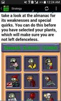 Guide for Plants vs. Zombies Affiche