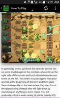 Guide for Plants vs. Zombies capture d'écran 2