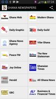 GHANA NEWSPAPERS โปสเตอร์