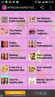 Hairstyles,Makeup & Skincare 截图 1