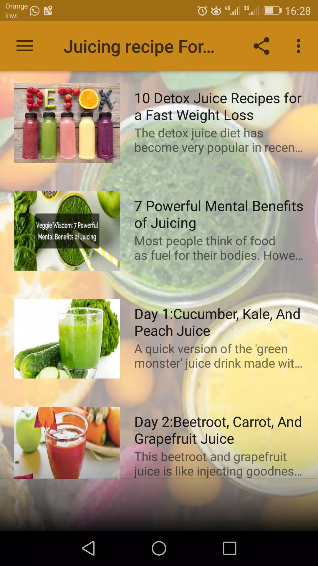 Juicing For Weight Loss - 30 Days Challenge Apk For Android Download