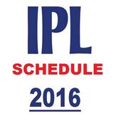 Schedule For IPL 2016 Live icon
