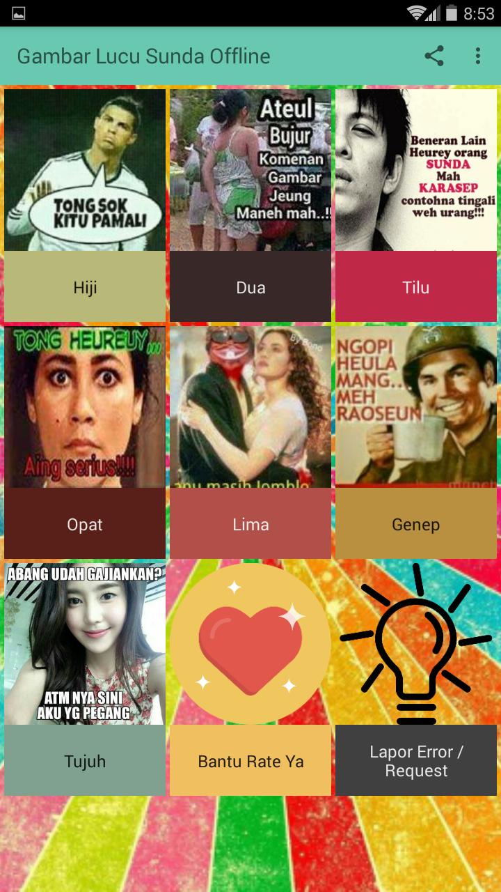 Gambar Sunda Offline Lucu Terbaru Gokil Terlengkap For Android