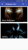 Superheroes Wallpaper HD 스크린샷 1