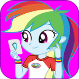 Live Wallpapers Rainbow Dash Style-icoon