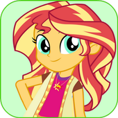 آیکون‌ Live Wallpapers Sunset Shimmer Style