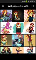 Live Wallpapers Sunset Shimmer Style screenshot 1