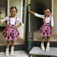 Ankara kids fashion dress 2018/2019 Affiche