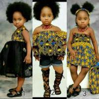 Ankara kids fashion dress 2018/2019 capture d'écran 2