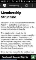 Insurance Institute of Uganda capture d'écran 1