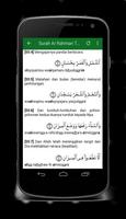 Surah Ar Rahman dan Terjemahan capture d'écran 2