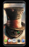 Cheshire Cat Smile Wallpapers Art Affiche