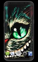 Cheshire Cat Smile Wallpapers Art capture d'écran 2