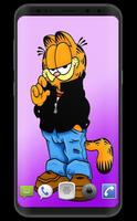 Garfield Cat Wallpaper Art capture d'écran 2