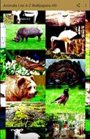 Animals A-Z Wallpapers HD imagem de tela 1