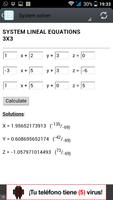 System Equations 3x3 screenshot 1