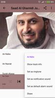 Saad Al Ghamidi Juz 30 Full Offline Mp3 screenshot 3