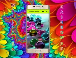 BEST WALLPAPER RAINBOW HD 2018 پوسٹر