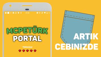MCPETürk Portalı - Mod | Harita | Texture Pack .. Plakat