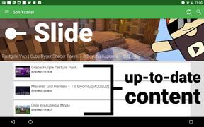 Minecraft PE Merkezi تصوير الشاشة 4