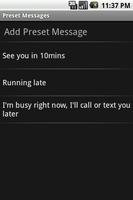 Quick SMS capture d'écran 3