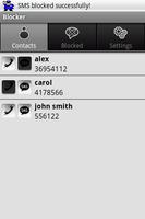 SMS & Call Blocker LITE capture d'écran 3
