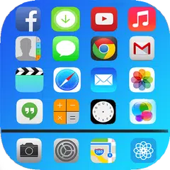 iLauncher X theme for IPhone 7 Plus