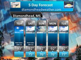Diamondhead Weather पोस्टर