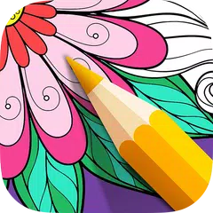 Baixar Color Therapy Pages - Flowers APK