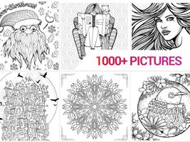 Color Me | Free Adult Coloring ポスター