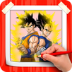 How To Draw Son Goku & Vegeta From Super Saiyan APK