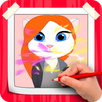 How To Draw Angela From Talk Angela Step By Step APK