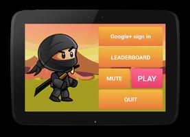 Ninja Man Runner! Free-poster