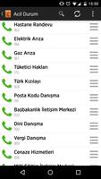 Emergency Numbers in Turkey capture d'écran 1