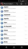 Phone Codes for Azerbaijan Cartaz