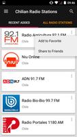 Chilian Radio Stations ภาพหน้าจอ 1