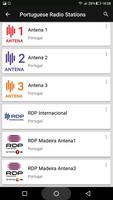 Portuguese Radio Stations تصوير الشاشة 2