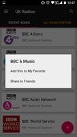 3 Schermata United Kingdom Radio Stations