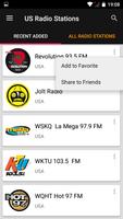 USA Radio Stations تصوير الشاشة 1