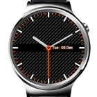 Carbon Fiber Dark Watch Face icon